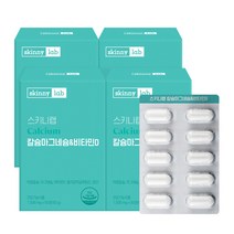 스키니랩 어골칼슘 마그네슘 비타민D 망간 골다공증, 4박스