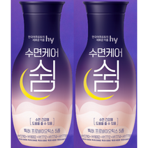 한국야쿠르트 수면케어 쉼 10개, 125ml