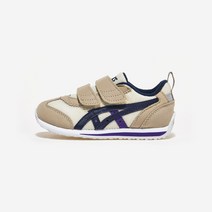 [국내 배송 정품] 아식스 ASICS 아이다호 미니 4 키즈 스탠다드 프리스쿨 - BEIGE/NAVY 1020090551