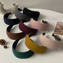 키메라제이 골지 니트 와이드 반다나 헤어밴드 9color