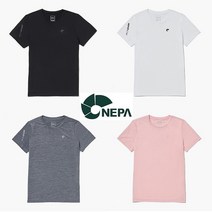 네파 여성 PRESTO 프레스토 반팔 라운드 티셔츠_7H45321