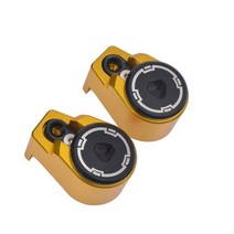 오토바이 충격 흡수 Honda Forza300 PCX125 도난 방지 소형 커버 용 잠금 장치, 03 Gold