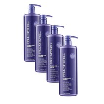 폴미첼 플래티넘 플러스 퍼플 샴푸 미디움다크 헤어 1L Paul Mitchell Platinum Plus Purple Shampoo, 4개