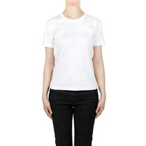 메종 마르지엘라 화이트 저지 스티치 티셔츠 S51GC0498 S24260 100