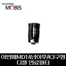 아반떼MD 14년~/K3구형 디젤 연료필터 카트리지 319224H001
