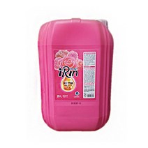 애경 아이린핑크 20L 대용량 말통 섬유유연제 가정용 업소용 빨래 세탁