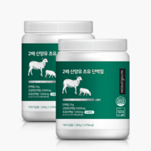 뉴트리커먼 고단백서 2배산양유 초유단백질 프리미엄 뉴질랜드 초유 bacc, 고단백서산양유 2통