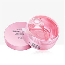 눈밑다크써클 다크서클 크림 컨실러 60pcs 골드 아이 패치 모이스춰 라이징 안티 링클 다크 서클 제거 부기 리프팅 퍼밍 스킨 케어, [03] Red algae