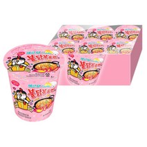 삼양 까르보 불닭볶음면 작은컵 6개, 12개