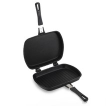 남양키친플라워 블랙 생선구이 양면팬