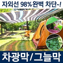 호미닷컴 차광막 그늘막 UV코팅 차양막 (무지개 차광망 2면 4면), 추가8.앵커팩(와인)