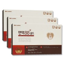 바이오리더스 면역88골드 56포 + 크린타올 물티슈 증정, 3박스