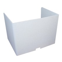 방음칸막이 책상칸막이 파티션 가림막 소음방지 방음 집중력 초경량 독서실 몰입 비대면 인테리어 사무실칸막이, 연회색 Bright Grey