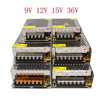 파워 서플라이 전원공급 장치 ac dc 9v 12v 15v 36v 전원 공급 9 12 15 36v 볼트 ac dc 220v 5v 12v 스위칭 전원 공급 36v smps 1a, 12v 15a 180w