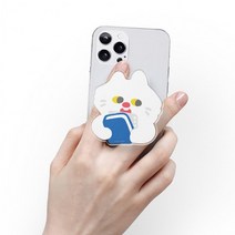 스누즈키튼즈 슈퍼마켓 스쿨 아크릭 톡 정품 그립 거치대 홀더 휴대폰거치대, 아크릴 톡_마요 참치캔