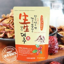 대추가통째로 바삭달콤 과일칩 생생대추칩, 15봉, 40g