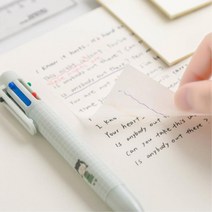 투명 글씨연습 떡 메모지 떡매 메모지주문제작, 1투명메모지-정사각