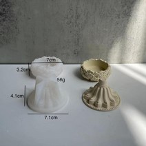 향전 로터스 삽입 트레이 실리콘 몰드 DIY 향 스틱 스토리지 베이스 석고 에폭시 수지 홀더 공예 홈 장식, 3.White