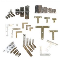 아이베란다 스텐 꺽쇠 ㄱ자 연결철물 코너 평철 브라켓 모음, 1-04.80x20x20mm