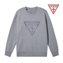 게스 게스 MEN FLEECE CREW(벨벳삼각기모) KJ4K04C4