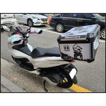 오토바이 알루미늄탑박스 디자인 오토바이배달통, 55 L 대용량