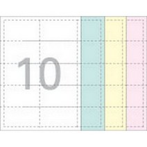 단면 명함용지(IP3700 흰색 20매 폼텍)72394EA OA라벨지, 본상품선택