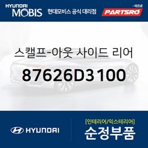 [리피터 있는 타입] 올뉴 투싼TL 순정 사이드미러 커버(백미러 스캘프) 우측 (87626D3100) 올뉴 투싼TL 현대모비스