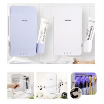 UV LED 칫솔살균기 Prische 벽결이 스탠드겸용 복합2중 소독기 색상랜덤
