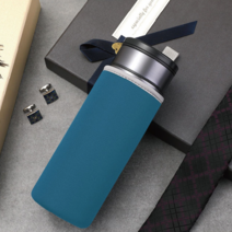 텀블러주머니 blue pouch 보냉병파우치 사무실 뜨거운 물병 저온화상방지