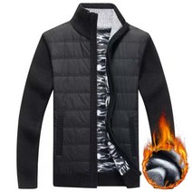 패딩반목니트집업