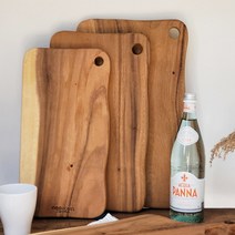 월넛 사각 나무도마 (대) 플레이팅 원목도마 칼도마, 시그니쳐 스퀘어도마 대