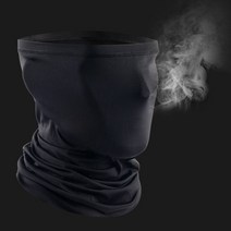 시우리빙 스포츠 쿨 마스크 스카프 목도리, 넥 쿨러-화이트