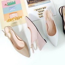 미스제인 쥬아르 웨지 슬링백힐 6cm