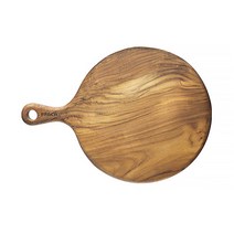 티크 원형 도마