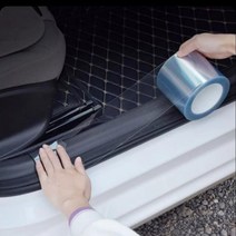 차량 도어 트렁크 바닥 기스 방지 보호 투명 테이프 필름, C-50mmx3M