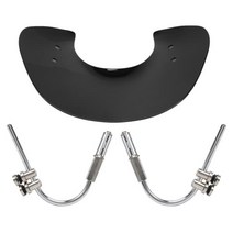 베스파 GTS 125 250 300 08-22 용 오토바이 윈드 실드 디플렉터 프로텍터 스크린 기류 바이저 블랙