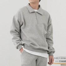 키작은남자 라이나 반집업 카라 맨투맨