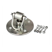 샌드백 걸이 거치대 권투 격투 멀티 벽면용 금속, 회전 버클 + 페어 볼 블랙 레드