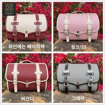 수납가방 헬멧 탑박스 가죽리어백 오토바이 바이크, 플라워 컬러 2 라지 사이즈 비고 컬러 찍기