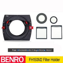 Benro FH150M2C2 Square GND 필터 홀더 직사각형 브래킷 캐논 TS E17MM f/4L 렌즈|Camera Filters|, 1개, 단일