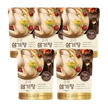 [아워홈] 고려삼계탕 (800g) 5팩 / 초복 중복 말복 보양식 한방 백숙