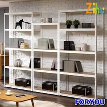 Foryou414 지후 빅사이즈 앵글선반 7단 철제 앵글 선반 조립식, 블랙, 상세페이지 참조