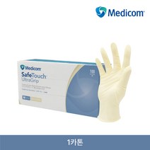 메디컴 라텍스 글러브 의료용 요리용 보건용 주방용 장갑 100매 x 1박스 +국내생산 치과전용칫솔, XS