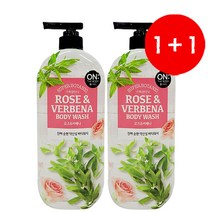 석기스토어 [ 온더바디 수퍼보타닉 바디워시 865mL ] 식물유래 세정성분, 1+1 우아한 로즈향 2개