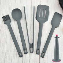 실리콘 조리기구 주방 도구 5종 세트, 5 piece set