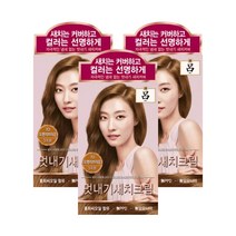 AP 려 우아채 새치크림 염색약 7O오렌지브라운x3개, 70오렌지브라운, 3개