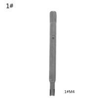 깨진 탭 추출기 가이드 Easy Out Out Wire Screw Remover Tools 3/4로 드릴 비트, 1#M4, 1개