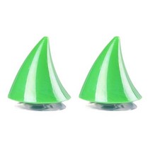 오토바이 헬멧 바이크 장식 프레데터 독 스쿠터 성인 풀 페이스, green