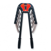 온더트랙 완력기 가슴 운동기구 남자 상체 기구 실내 멀티짐 홈트레이닝 홈트 4단, 블랙+레드