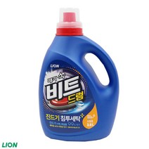 떼가쏙 비트 드럼세탁기 세제 액상 용액 새탁 새재 3L